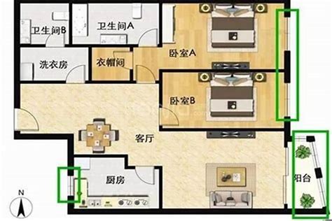 房子坐南朝北|買房要注意房屋坐向？東西南北4大方位，我家朝哪個方位比較。